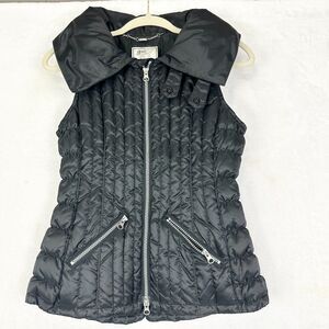 Goode Rider Tech Down Vest Size XS Black NWT Equestrian Full Zip Pockets